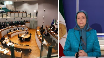 پیام خانم مریم رجوی به جلسه رسمی استانداری مارکه ایتالیا