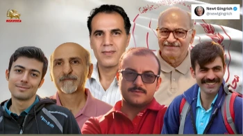 نیوت گینگریچ: رژیم آخوندی دو عضو دیگر مجاهدین خلق را اعدام کرد؛ از دوشنبه تاکنون شش مجاهد و یک معترض ۱۸ ساله اعدام شدند