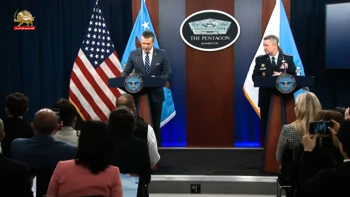 هشدار شدید وزیر دفاع آمریکا به رژیم آخوندی: اگر توافق صلح را نپذیرید عملیات رزمی را از سر می‌گیریم