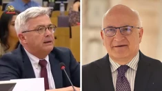 حمایت وان دیک و خاویر سارسالخوس از خانم مریم رجوی در پارلمان اروپا