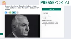پرس پورتال آلمان- هشدار جوامع ایرانیان مقیم آلمان نسبت به سفر بچه شاه به برلین