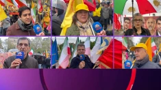 گفتگو با اشرف‌نشانهای شرکت‌کننده در تظاهرات پاریس