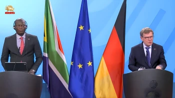 تأکید وزیر خارجه آلمان بر لزوم توقف پروژه‌های دستیابی رژیم ایران به بمب اتمی و امنیت تنگه هرمز