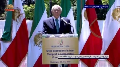 تظاهرات ایران آزاد ـ واشنگتن ـ ۲۶اردیبهشت۱۴۰۵ ـ ژنرال وسلی کلارک