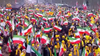 تظاهرات بزرگ ایرانیان آزاده در سی خرداد در پاریس