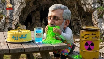 طنز تحویل دهی اورانیوم وجنگ گرگها _پیک شادی
