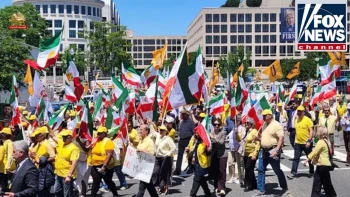 فاکس نیوز: هزاران حامی شورای ملی مقاومت ایران مقابل کنگره آمریکا خواستار محکومیت اعدام‌های فزاینده زندانیان سیاسی شدند