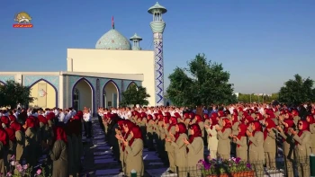 نماز عید قربان در اشرف۳