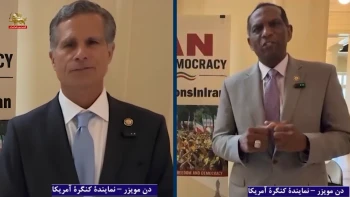  	حمایت اعضای مجلس نمایندگان آمریکا  از تظاهرات ایران آزاد در واشینگتن