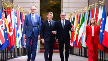 استقبال رهبران سه کشور اروپایی و انگلیس و آنتونیو گوترز از توافقنامه بین آمریکا و رژیم