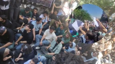 راهپیمایی و تحصن اعتراضی دانش آموزان در پایتخت، همدان و مشهد؛ «با وعده‌های تکراری عقب‌نشینی نمی‌کنیم»