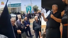 تجمع اعتراضی کشاورزان گرمسار و آرادان در روز عاشورا پس از پایان ضرب‌الاجل ۱۰ روزه برای حل بحران آب