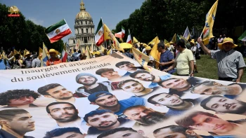 تصاویر جدید از تظاهرات ۳۰ خرداد ۱۴۰۵ توسط ایرانیان آزاده در خیابانهای مختلف پاریس