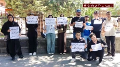 تظاهرات اعتراضی دانش آموزان در تهران ، مشهد، اهواز، خرم آباد، ارومیه 