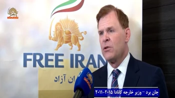 مصاحبهٔ سیمای آزادی با جان برد، وزیر خارجه کانادا ۲۰۱۵-۲۰۱۱