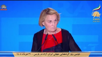 دومین روز گردهمایی جهانی ایران آزاد در پاریس ـ ۳۱ خرداد ۱۴۰۵ ـ آنلی یتنمکی