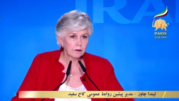 دومین روز گردهمایی جهانی ایران آزاد در پاریس ـ ۳۱ خرداد ۱۴۰۵ ـ لیندا چاوز