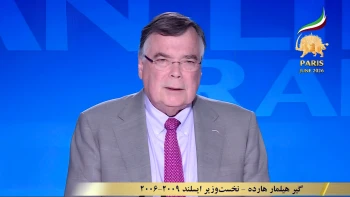 دومین روز گردهمایی جهانی ایران آزاد در پاریس ـ ۳۱ خرداد ۱۴۰۵ ـ گیر هیلمار هارده