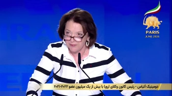 گردهمایی جهانی ایران آزاد در پاریس ـ ۳۰ خرداد ۱۴۰۵ ـ دومینیک آتیاس