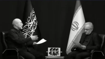 ادامه جدال باندهای رژیم  بر سرقطع مصاحبه قالیباف، تلویزیون حکومتی: مشکل در فایل ضبط‌ شده بود!