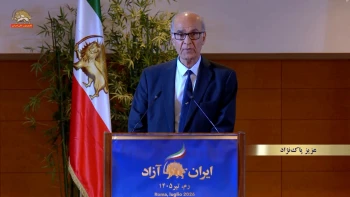 گردهمایی ایرانیان آزاده در رم – نه به اعدام – آری به جمهوری دموکراتیک - عزیز پاک نژاد