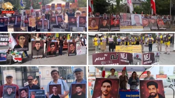 کارزار جهانی در اعتراض به اعدام شورشگران دلیر توسط رژیم اعدام و قتل عام