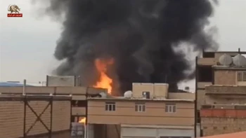 جان باختن و مصدومیت ۲۸ کارگر بر اثر آتش‌سوزی در دو کارخانه در رباط‌کریم و تویسرکان