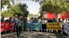 بازنشستگان در اصفهان، سنندج و شوش علیه ستم و غارتگری حکومت آخوندی تجمع کردند