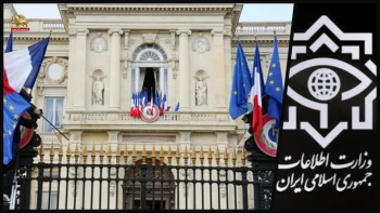 تلافی‌جویی رژیم  بیانیه هشدار وزارت اطلاعات آخوندها به دولت فرانسه، شنبه ۲۴ مرداد ۱۴۰۵