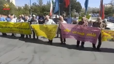 تجمع اعتراضی بازنشستگان در شهرهای:  رشت، اصفهان، کرمانشاه، تبریز، سنندج و بیجار  