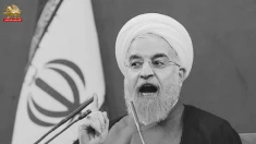 تشدید جنگ باندهای حکومتی؛ تجمع و شعار علیه حسن روحانی مقابل خانه او 