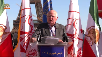 تظاهرات ایرانیان در پاریس؛ سخنرانان: اعدام‌ها در ایران باید متوقف شود