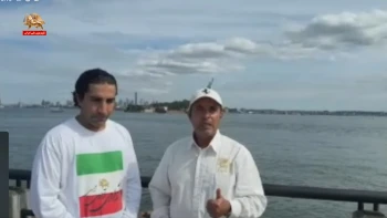 تظاهرات نیویورک در آستانه حضور رئیس‌جمهور رژیم؛ صدای اعتراض ایرانیان به گوش جهان می‌رسد