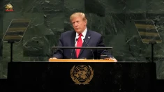 دونالد ترامپ در مجمع عمومی سازمان ملل: هرگز اجازه نخواهم داد رژیم ایران به سلاح هسته‌یی دست پیدا کند