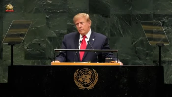 دونالد ترامپ در مجمع عمومی سازمان ملل: هرگز اجازه نخواهم داد رژیم ایران به سلاح هسته‌یی دست پیدا کند