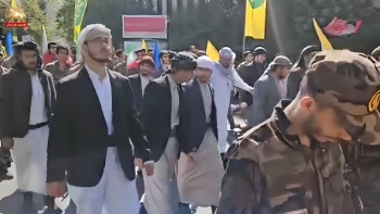 نمایشهای سرکوبگرانه سپاه و بسیج در هراس از قیام  با صحنه گردانی آخوند طائب