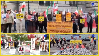 همبستگی با کارزار «نه به اعدام» در ایران در شهرهای بروکسل، مونترال و مونیخ