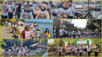 همبستگی با کارزار «نه به اعدام» در ایران در شهرهای: لوگزامبورگ، لندن، اسلو، سیدنی و رم