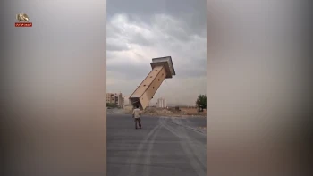 تخریب برج زندان گوهردشت کرج توسط رژیم ضدبشری آخوندی برای امحای سند قتل‌عام ۶۷