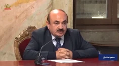 کنفرانس در شهرداری کونئو، ایتالیا، محمود حکمیان